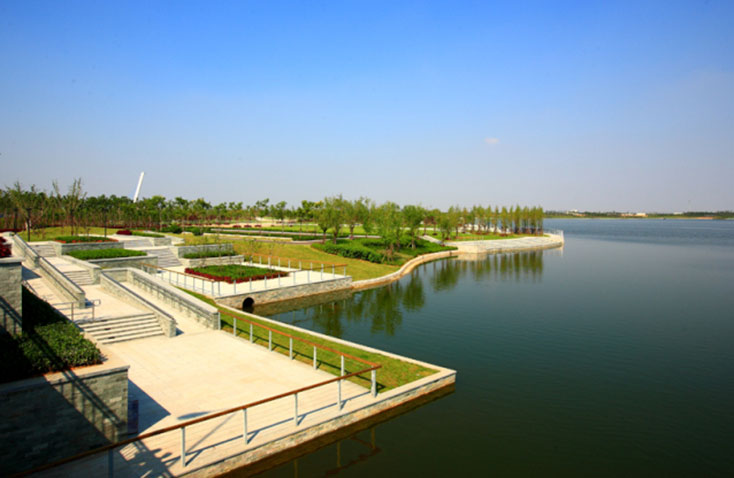 青島市高新區(qū)生態(tài)水系景觀